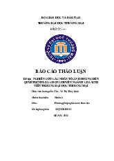 Nghiên Cứu Nhân Tố Ảnh Hưởng Đến Lựa Chọn Chuyên Ngành | Bài thảo luận Phương pháp nghiên cứu khoa học