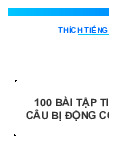 Top 100 Bài tập trắc nghiệm câu bị động trong Tiếng Anh có đáp án Thỏa thuận| Đại học Hoa Sen