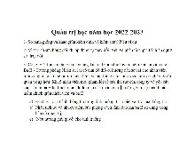 Đề thi cuối kỳ học phần Quản trị học năm 2024 - 2025 | Đại học Luật Thành phố Hồ Chí Minh