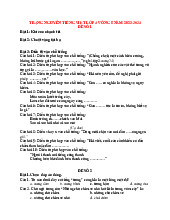 TOP 5 đề thi Trạng Nguyên Tiếng Việt lớp 4 vòng 5 năm học 2024 - 2025