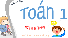 Giáo án điện tử Toán 1 Chương 2 Cánh diều: Phép cộng trong phạm vi 6