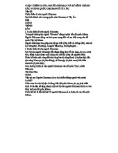 CUỘC THIÊN DI CỦA NGƯỜI GIECMAN VÀ VƯƠNG QUỐC Ở TÂY ÂU