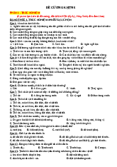 ĐỀ CƯƠNG KHTN 6 CKI 25-26