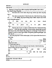 Tiểu luận môn Luật Đất đai: Sai phạm và trách nhiệm pháp lý trong kinh doanh nhà ở hình thành tương lai Tiểu luận môn Luật Đất đai: Sai phạm và trách nhiệm pháp lý trong kinh doanh nhà ở hình thành tương lai | Trường Đại học Luật Hà Nội