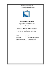 Báo cáo bài tập nhóm: Phân tích mặt hàng dưa hấu (từ thương lái đến người tiêu dùng) | Môn Kinh tế vi mô - Trường Đại học Kinh tế, Đại học Huế