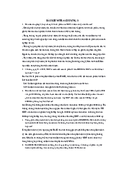 Bài Kiểm Tra Chương 3 môn Thị trường chứng khoán | học viện ngân hàng