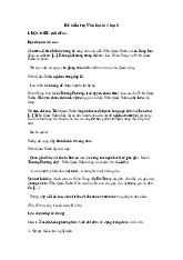 Đề thi học kỳ 1 môn Ngữ Văn lớp 8 năm học 2024 - 2025 - Đề số 1 | Bộ sách Kết nối tri thức