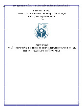 Thực tập phân tích hoạt động kinh doanh công ty cổ phần dược phẩm Hà Tây | Đại học Kinh tế kỹ thuật công nghiệp