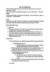 Bài tập môn Quản trị học | Đại học Nội Vụ Hà Nội