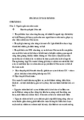 Ôn tập Chương I & II: Nguồn Gốc và Bản Chất Nhà Nước | Pháp Luật Đại Cương | Trường Đại học Hà Nội