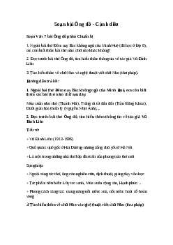 Soạn bài Ông đồ | Ngữ văn 7 sách Cánh diều