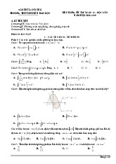 Đề cương Toán 12 học kì 2 năm 2024 – 2025 trường THPT chuyên Bảo Lộc – Lâm Đồng