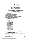 Đề cương thực tập học môn Marketing  HỆ ĐẠI HỌCMSMH: MK250DV02- Tài liệu tham khảo | Đại học Hoa Sen