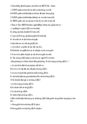 Ôn tập trắc nghiệm môn Kinh tế chính trị | Đại Học Hà Nội