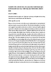 Nghiên Cứu Ảnh Hưởng Của Logistics Đến Hiệu Quả Kinh Doanh May Mặc | Môn Logistics - Trường Cao đẳng Thực hành FPT