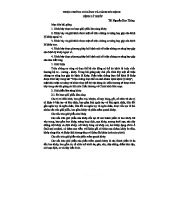 TS. Nguyễn Huy Thông - Chẩn đoán và Hỏi Bệnh về Khớp (KHO001)