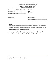 Bài thi Triết học Mác-Lênin HK II 2020-21 - Đề số 04 | Trường Đại học Thương Mại