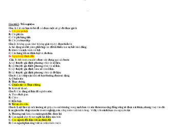 Đề thi điều kiện cần môn Kinh tế vi mô