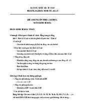 Đề cương ôn tập - Môn Kinh tế vĩ mô - Đại Học Kinh Tế - Đại học Đà Nẵng