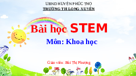 Giáo án điện tử Khoa học 4 Cánh diều: Sự chuyển thể của nước và vòng tuần hoàn của nước trong tự nhiên
