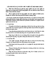 Câu hỏi tự luận môn Chủ nghĩa xã hội khoa học | Trường Đại học Kiên Giang