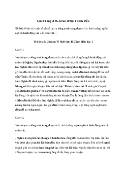 Văn mẫu 10: Phân tích một số yếu tố tạo ra tiếng cười trong đoạn trích Mắc mưu Thị Hến | Cánh diều