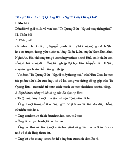 Phân tích “Tạ Quang Bửu - Người thầy thông thái” | Văn mẫu 11 Cánh diều