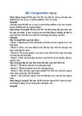 Giải SGK Tin học 12 Cánh diều Bài 2: Các giao thức mạng