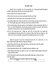 Bài tập chương 2 kinh tế vi mô có đáp án | Đại học Kinh tế kỹ thuật công nghiệp