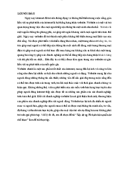 Khóa luận tốt nghiệp về đề tài "Xây dựng Website bán quần áo thể thao"