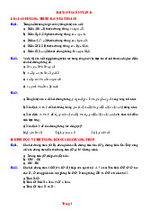 Bài Tập Toán 9 Tuần 16 Có Lời Giải Chi Tiết