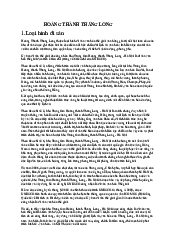 Hoàng Thành Thăng Long - Văn hóa du lịch | Trường Đại học Văn hóa Hà Nội