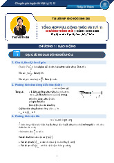 Tổng hợp full công thức Vật lý 11 chương trình mới | dành cho 2008  | Thầy Dĩ Thâm