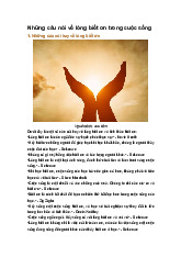 Những câu nói về lòng biết ơn trong cuộc sống