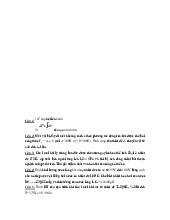 Đề cương môn hóa lý 1- Trường Đại học bách khoa - Đại học đà nẵng.