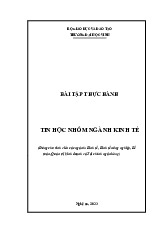 bài tập tin học toán trường đại học vinh