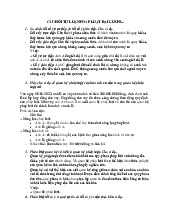 Đề cương môn Pháp luật đại cương - Trường Đại học lao động -  xã hội.