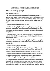 CHUONG 5: Dinh Nghia Va Cac Cap Do Van Hoa Doanh Nghiep