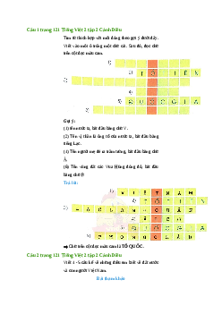 Giải SGK môn Tiếng việt 2 - Bài 32: Viết về đất nước, con người Việt Nam(4) |Cánh diều