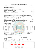 Phiếu Bài Tập - Bảng Nhân 2 | Toán lớp 2