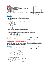 Bài Tập Hệ Bánh Răng Có Lời Giải - Tài Liệu Ôn Thi