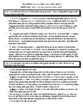 Ôn tập triết | Đại học Tây Đô