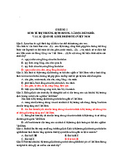 Đáp án Trắc nghiệm Chương 5: Kinh Tế Thị Trường Định Hướng Xã Hội Chủ Nghĩa | Kinh tế chính trị | Trường Đại học Văn Lang