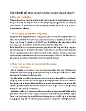 Nội chính là gì? Chức năng và nhiệm vụ của ban nội chính?