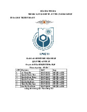 Báo cáo chuyên đề 3: Hoạch Định Tổng Hợp - Quản Trị Sản Xuất | Đại học Kinh tế kỹ thuật công nghiệp