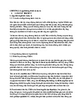 Lý thuyết Chương 2: Lập và thẩm định chương trình và dự án môn Quản lý dự án | Trường Đại học Công nghệ Thông tin, Đại học Quốc gia Thành phố Hồ Chí Minh