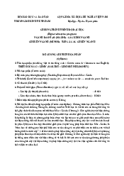 Đề cương ôn tập - Triết học Mác - Lênin | Trường Đại học Kinh tế, Đại học Quốc gia Hà Nội
