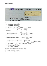 Giải bài tập Phân tích hồi quy & Thu nhập thực tế môn Thống kê trong kinh tế và kinh doanh | Trường Đại học Kinh Tế Quốc Dân