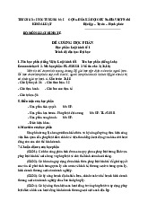 Đề cương Học phần Luật Kinh Tế 1 - Luật kinh tế | Trường Đại học Thương Mại