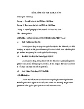 Cơ sở lý luận về vốn FDI của Việt Nam | Kinh tế chính trị Mác - Lênin | Đại học Tôn Đức Thắng